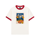 Áo Thun Ringer Relaxed Fit Be Bold Wellcome Happiness