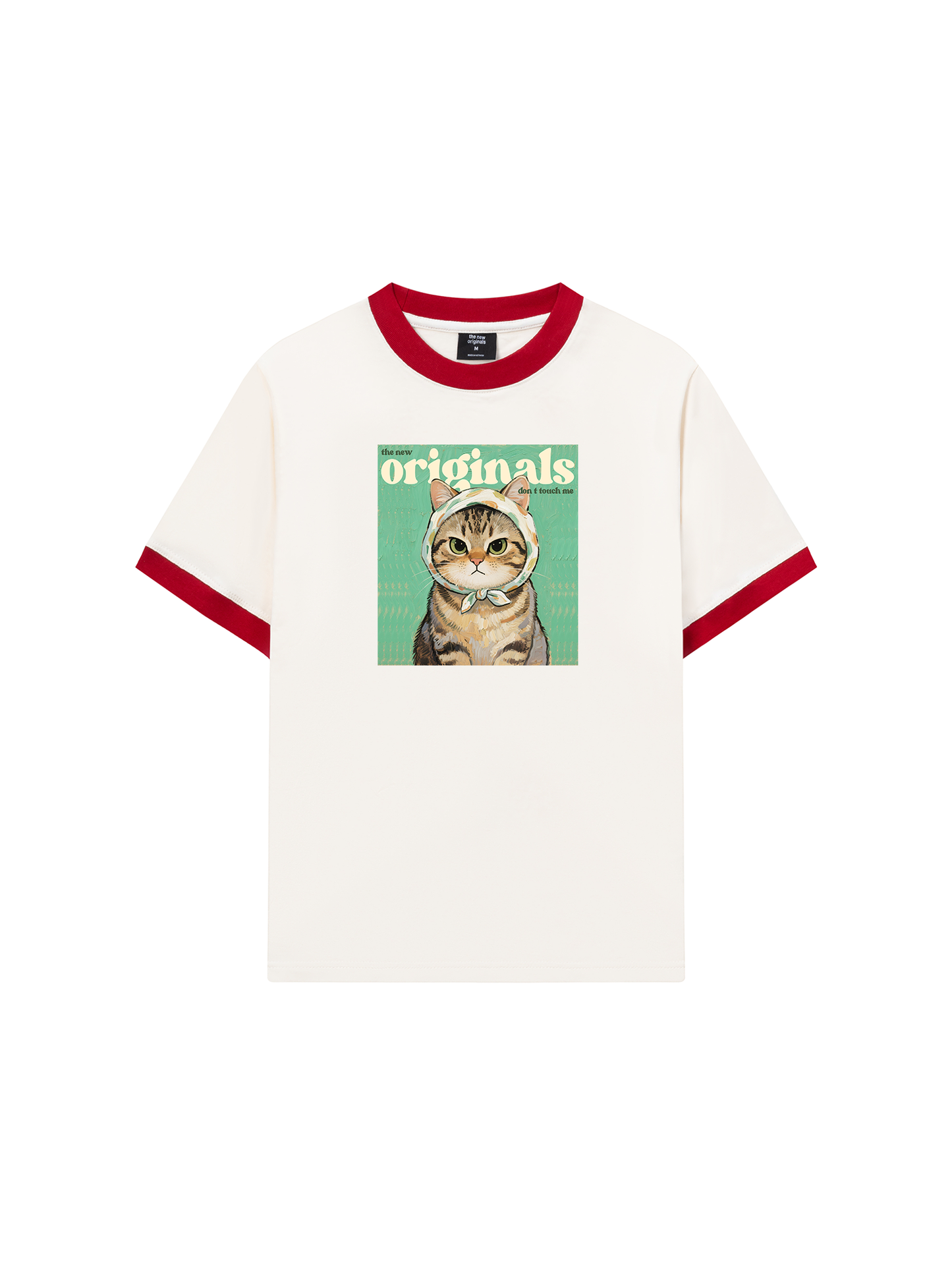 Áo Thun Ringer Relaxed Fit Don_t Touch Me