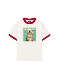 Áo Thun Ringer Relaxed Fit Don_t Touch Me