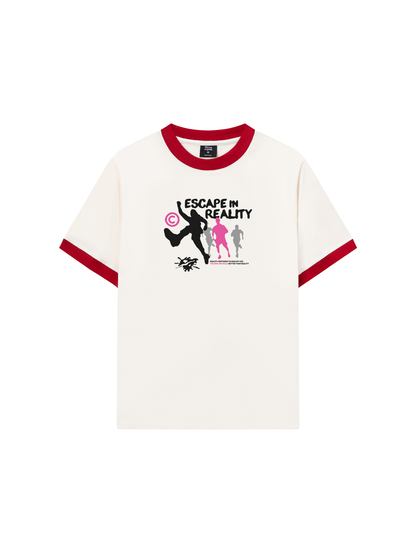 Áo Thun Ringer Relaxed Fit Be Bold Escape In Reality