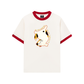 Áo Thun Ringer Relaxed Fit No Though Just Cat