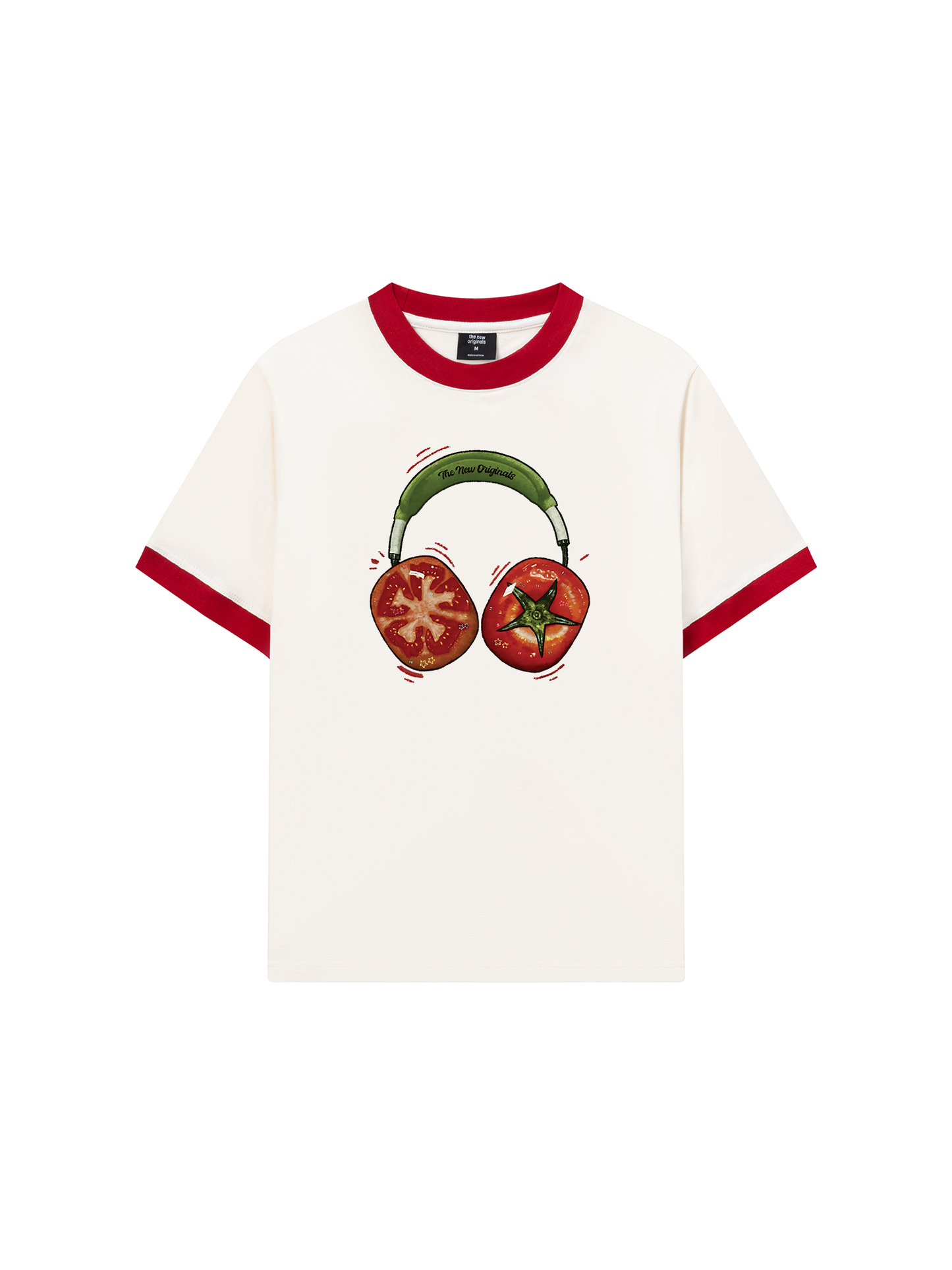 Áo Thun Ringer Relaxed Fit Tomato Chill Chill