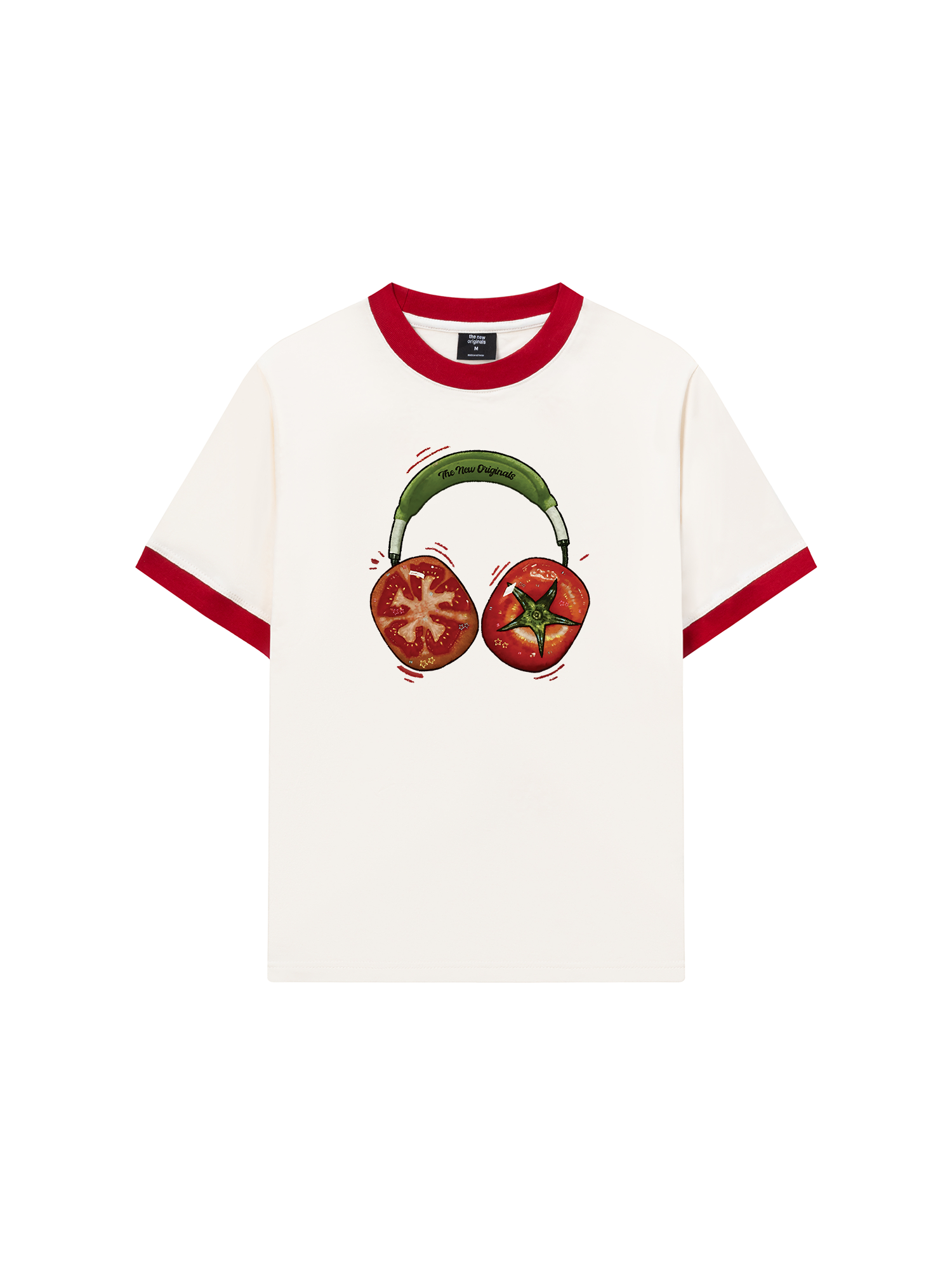 Áo Thun Ringer Relaxed Fit Tomato Chill Chill