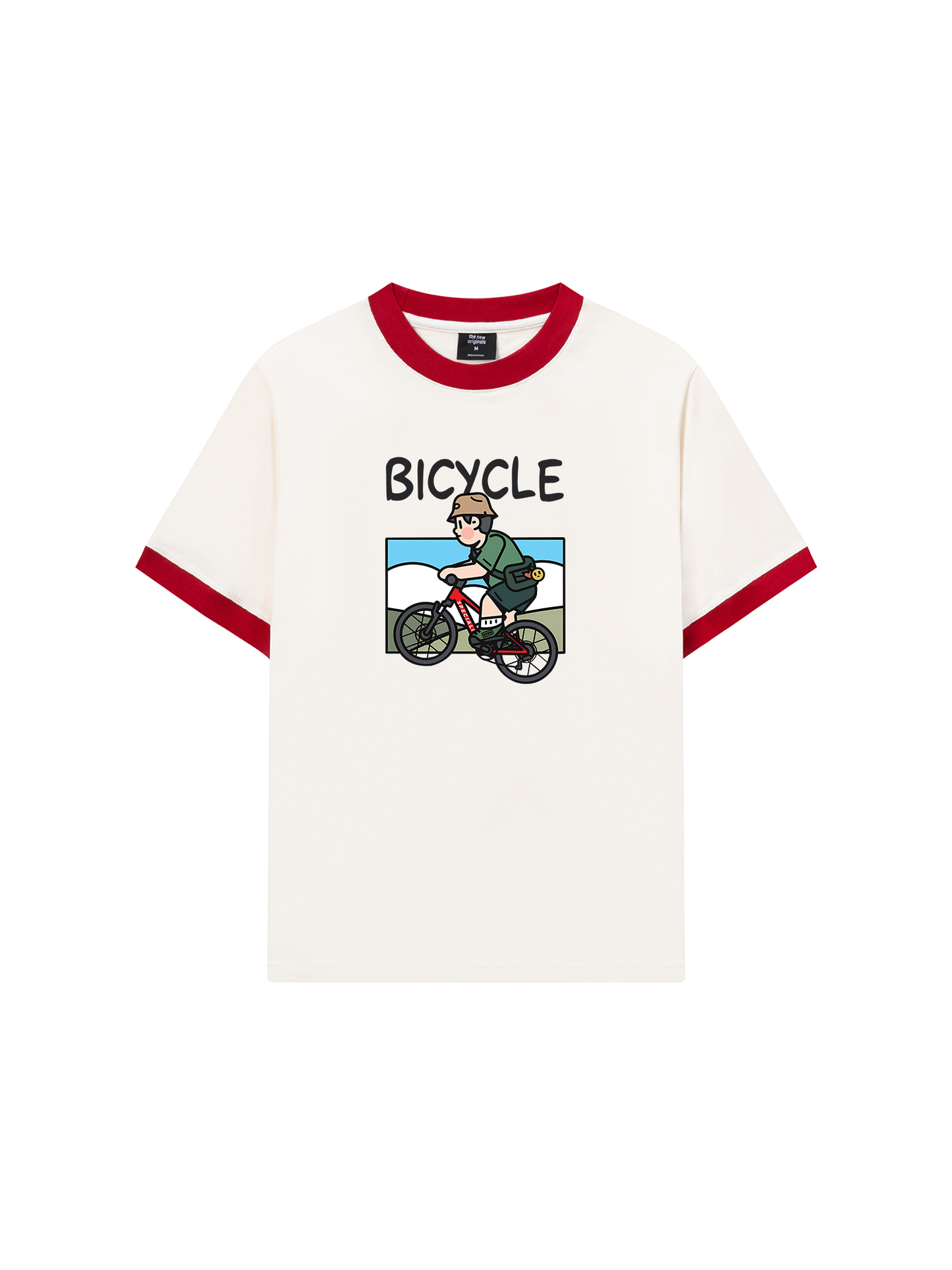 Áo Thun Ringer Relaxed Fit Weekend Bicycle
