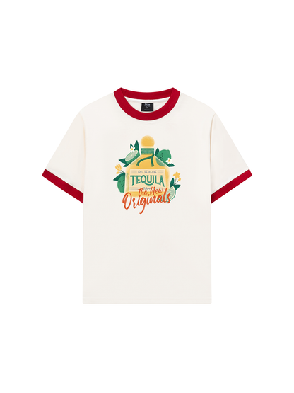 Áo Thun Ringer Relaxed Fit tequila
