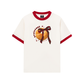 Áo Thun Ringer Relaxed Fit Sweet Pastry Red Plaid Bow
