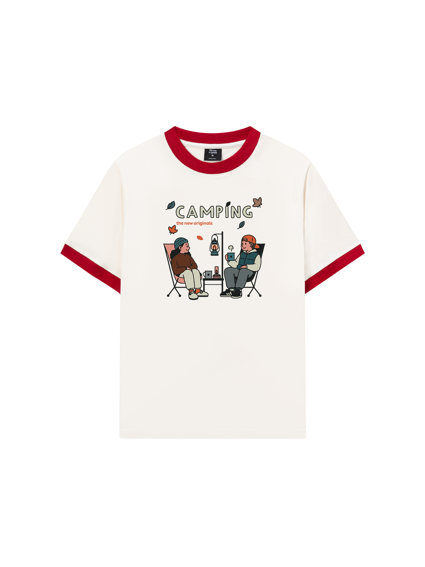 Áo Thun Ringer Relaxed Fit Go Camping