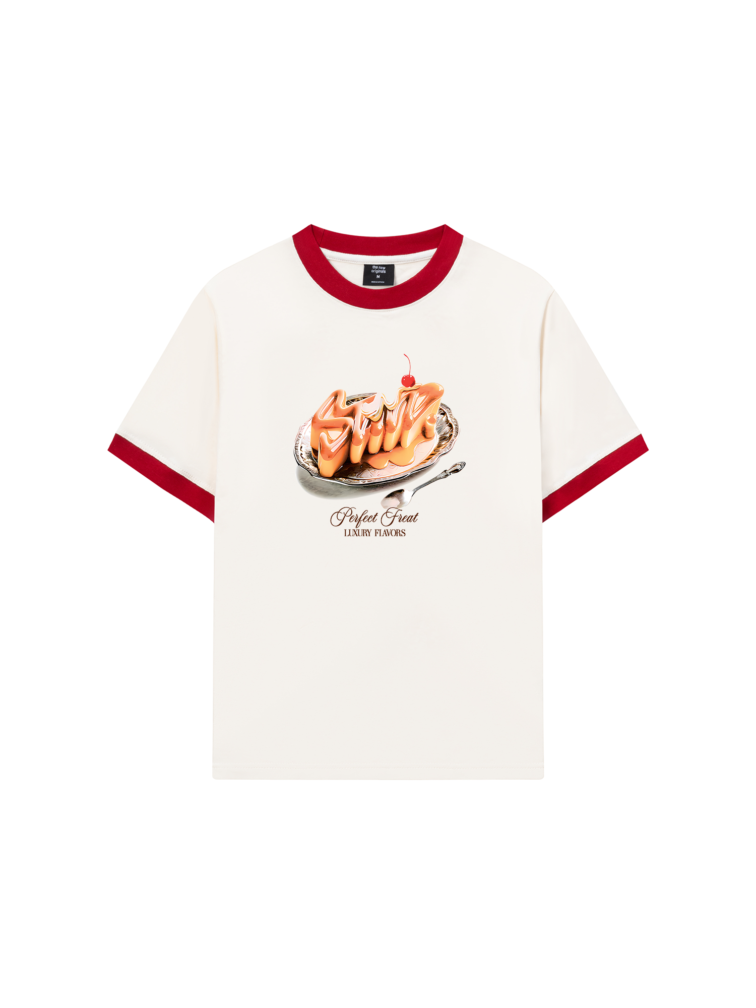 Áo Thun Ringer Relaxed Fit Sweet Pastry Perfect Freat