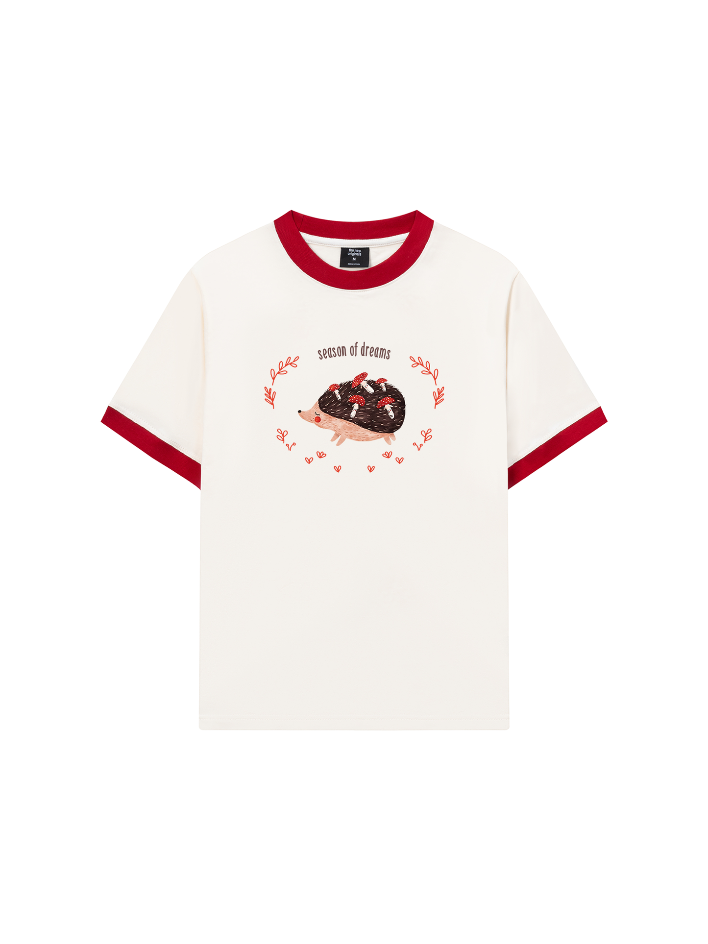 Áo Thun Ringer Relaxed Fit Autumn Season of Dreams