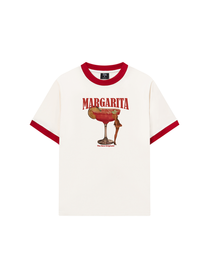 Áo Thun Ringer Relaxed Fit Fresh Margarita Retro