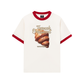 Áo Thun Ringer Relaxed Fit Foody French Croissant