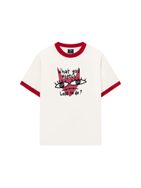 Áo Thun Ringer Relaxed Fit Be Bold No More True Love
