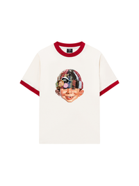 Áo Thun Ringer Relaxed Fit Bad Boy with Knit Cap
