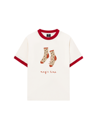 Áo Thun Ringer Relaxed Fit Autumn Vibes Magic Time