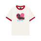 Áo Thun Ringer Relaxed Fit Animal Mood love my sausage