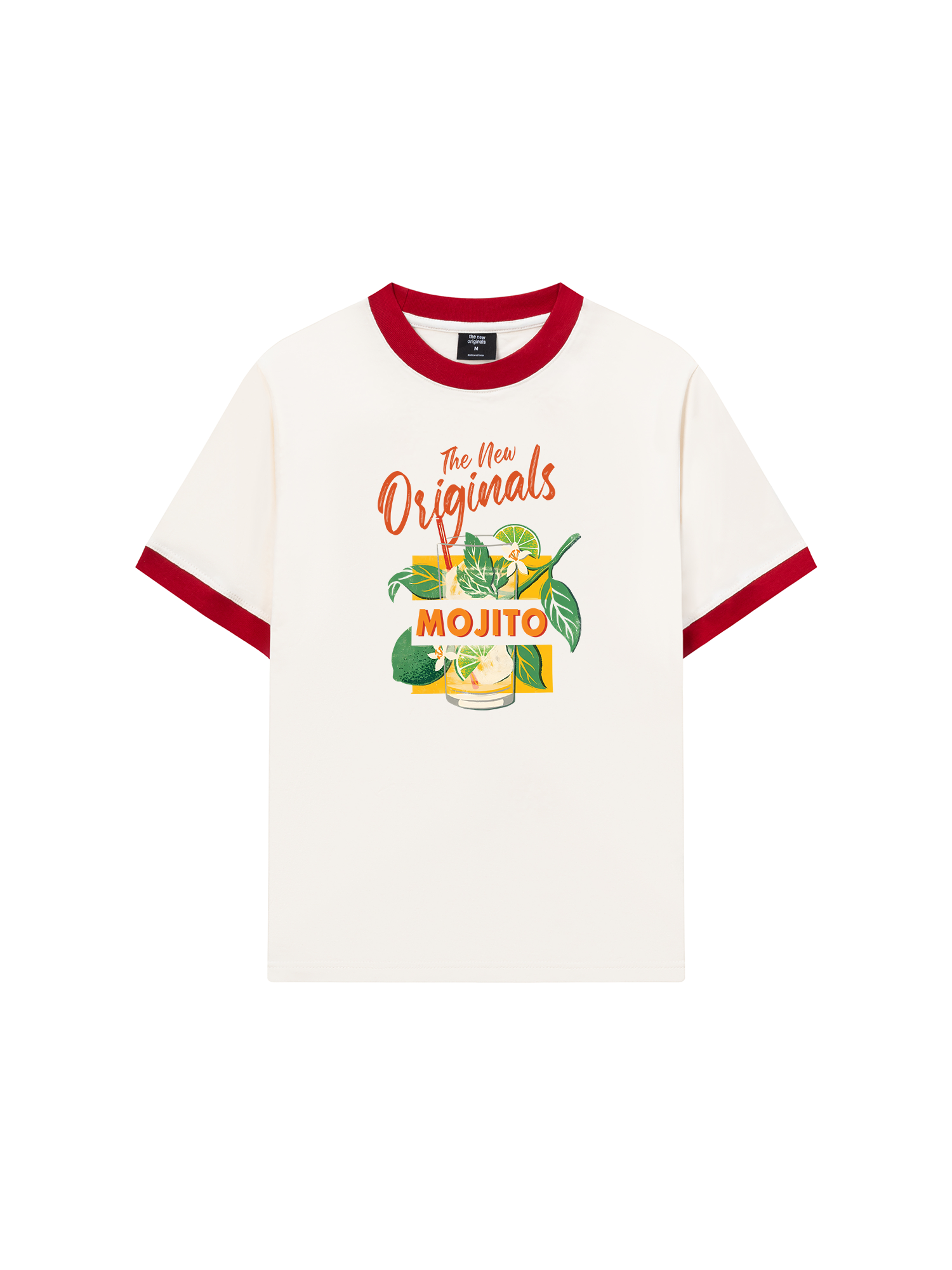 Áo Thun Ringer Relaxed Fit MOJITO