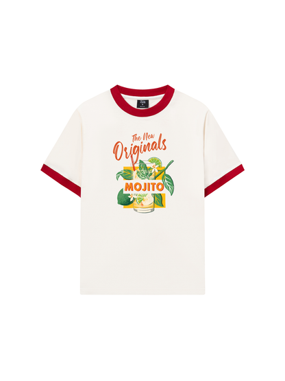 Áo Thun Ringer Relaxed Fit MOJITO