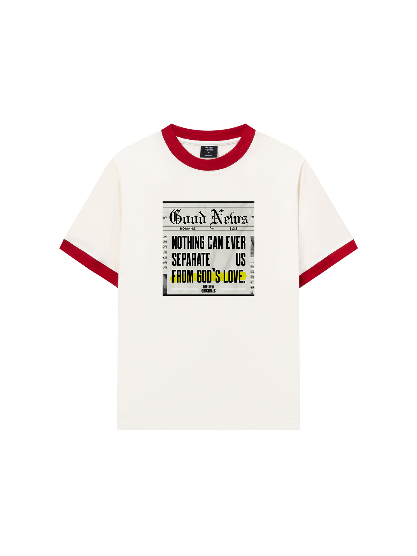 Áo Thun Ringer Relaxed Fit Be Bold Good News