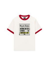 Áo Thun Ringer Relaxed Fit Be Bold Good News