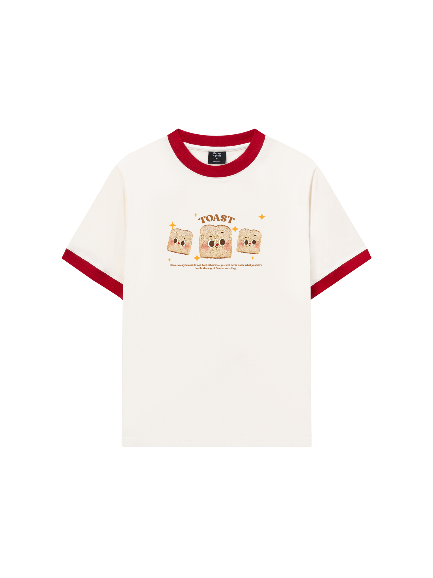 Áo Thun Ringer Relaxed Fit Toast