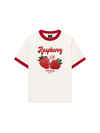 Áo Thun Ringer Relaxed Fit Summer Vibes Raspberry