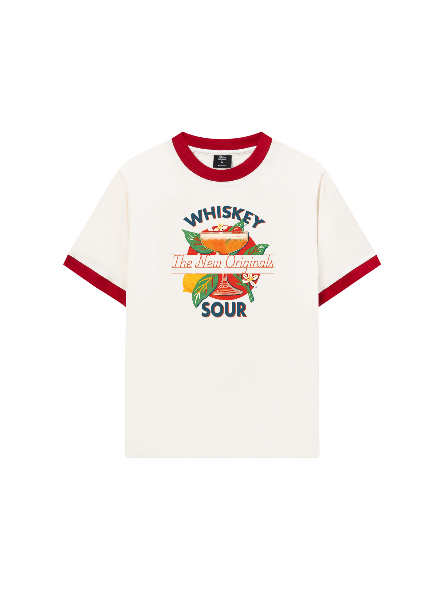 Áo Thun Ringer Relaxed Fit whiskey sour
