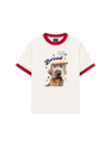 Áo Thun Ringer Relaxed Fit Sweet Pastry Bread Dog