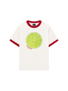 Áo Thun Ringer Relaxed Fit Summer Vibes Lemon