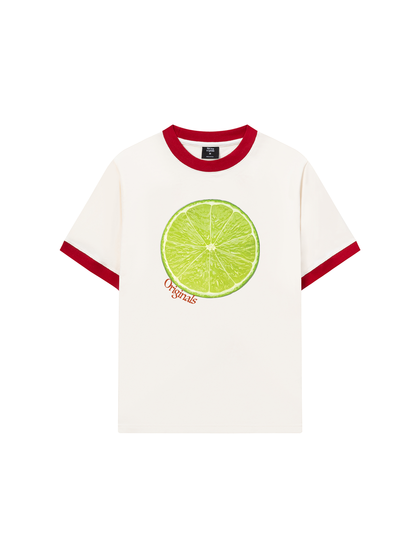 Áo Thun Ringer Relaxed Fit Summer Vibes Lemon