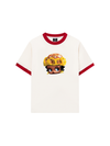 Áo Thun Ringer Relaxed Fit Flower Sun Knit Hat Cartoon Head