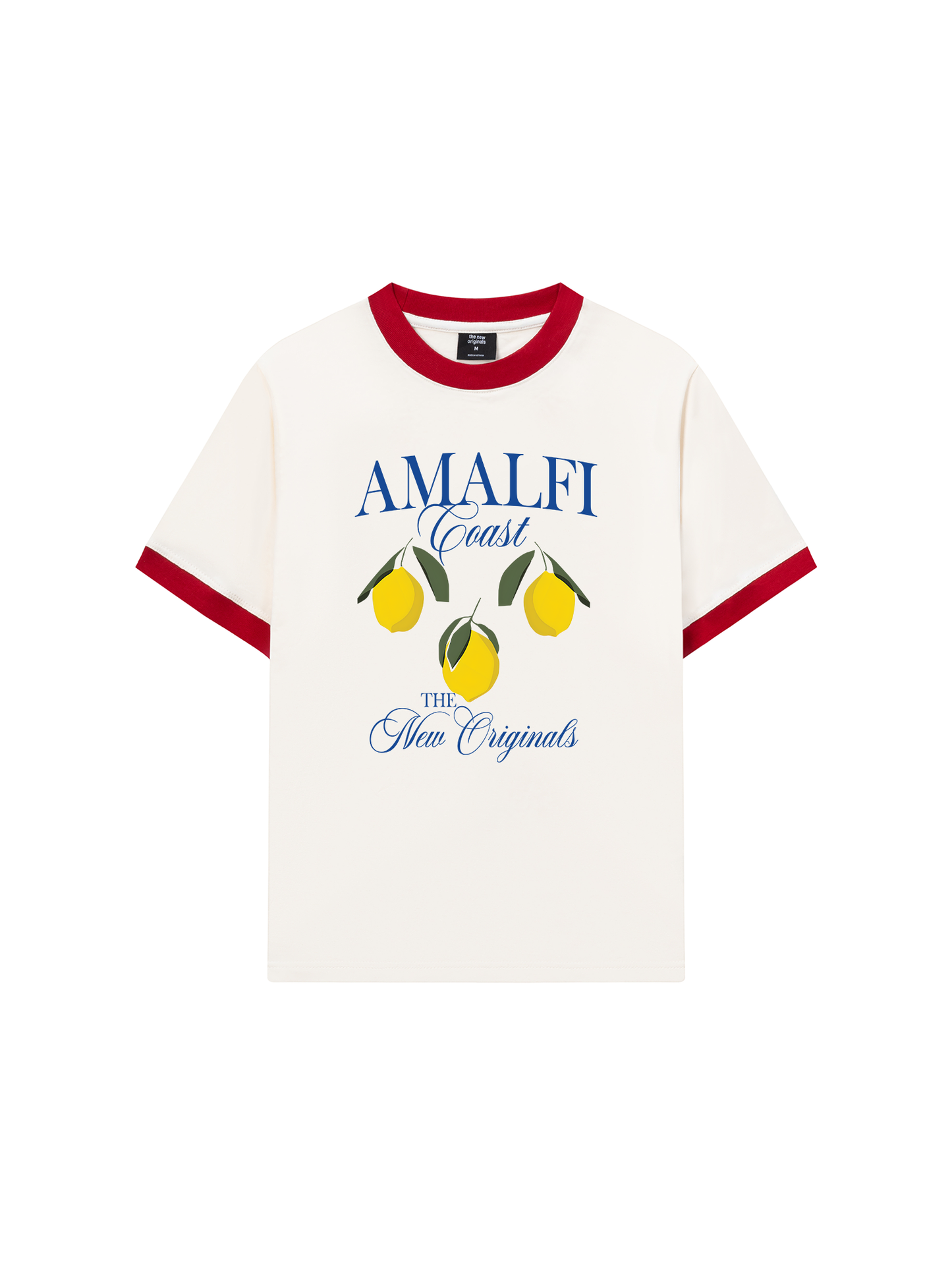 Áo Thun Ringer Relaxed Fit Summer Vibes Amalfi Coast