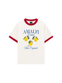 Áo Thun Ringer Relaxed Fit Summer Vibes Amalfi Coast