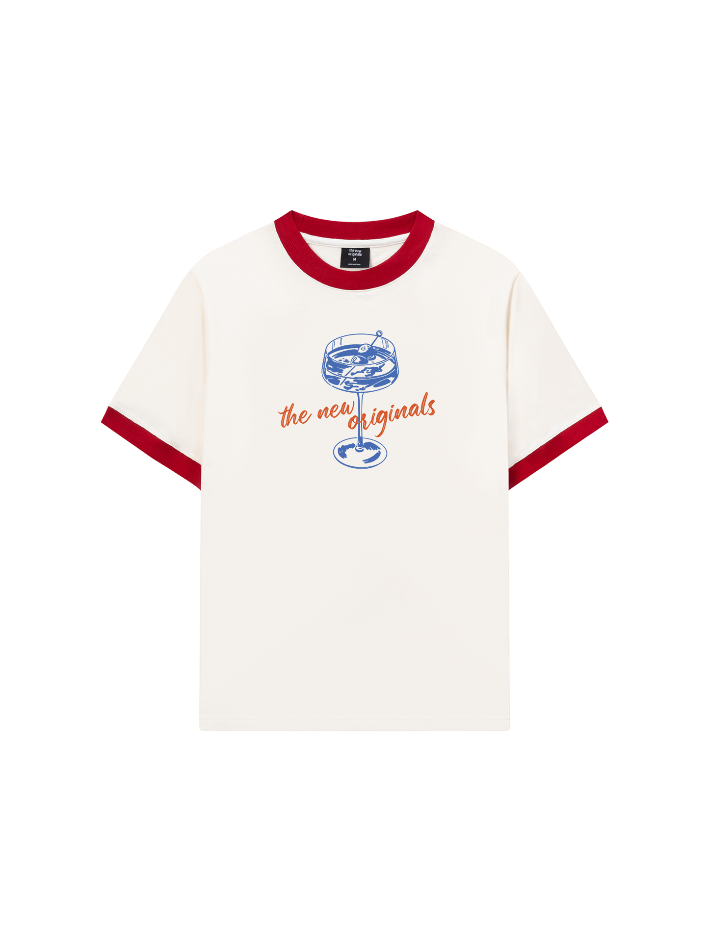Áo Thun Ringer Relaxed Fit drink up