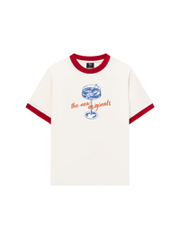 Áo Thun Ringer Relaxed Fit drink up