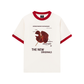 Áo Thun Ringer Relaxed Fit Summer Vibes Red LOve