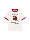 Áo Thun Ringer Relaxed Fit Summer Vibes Red LOve