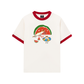 Áo Thun Ringer Relaxed Fit Meow Meow Watermelon