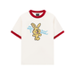 Áo Thun Ringer Relaxed Fit My Name Is Fuzzy Rabbit