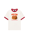 Áo Thun Ringer Relaxed Fit Foody Pizza Time