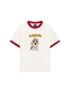Áo Thun Ringer Relaxed Fit Animal Mood Puppy