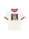 Áo Thun Ringer Relaxed Fit Mad Cat