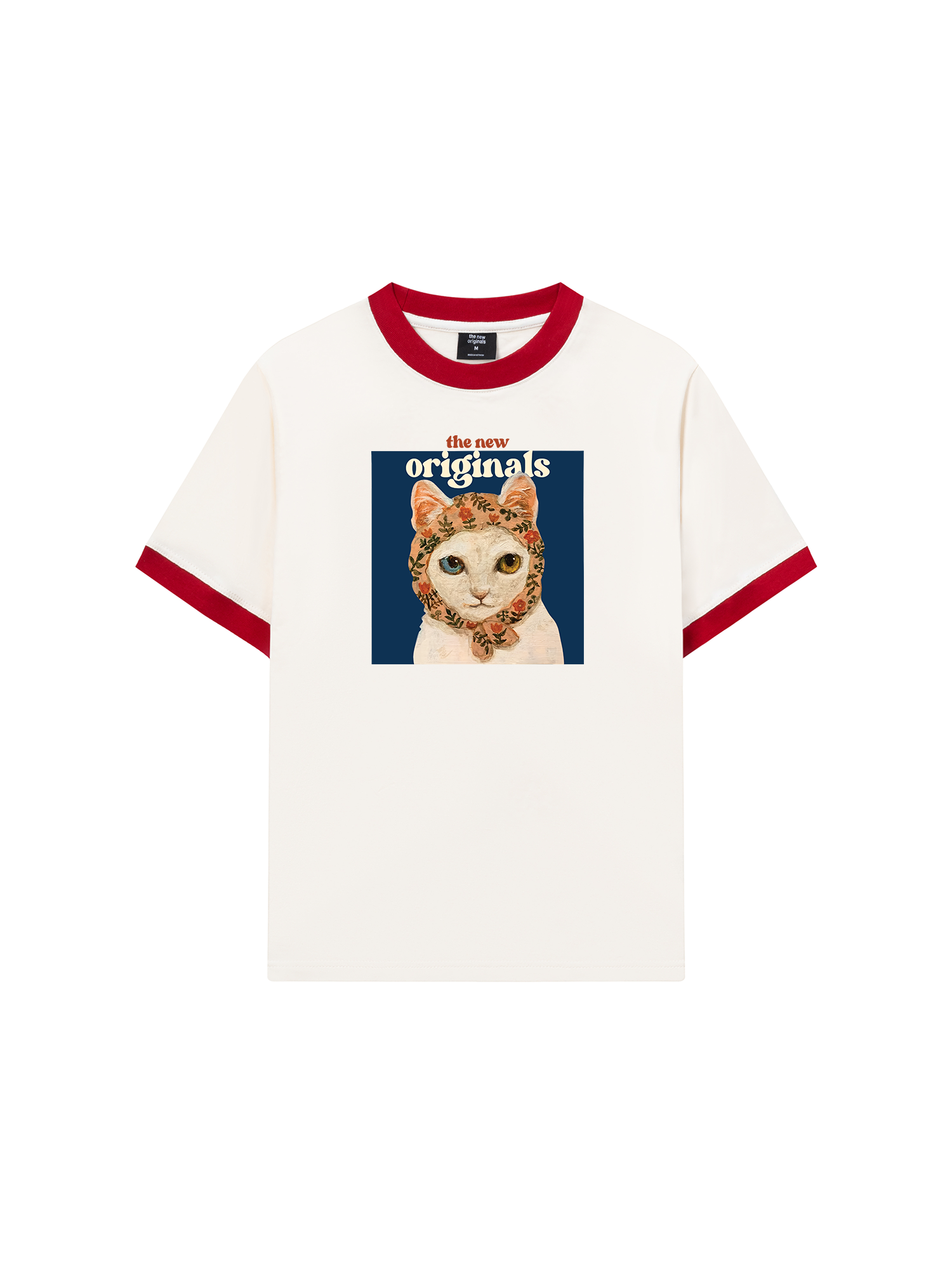 Áo Thun Ringer Relaxed Fit Mad Cat
