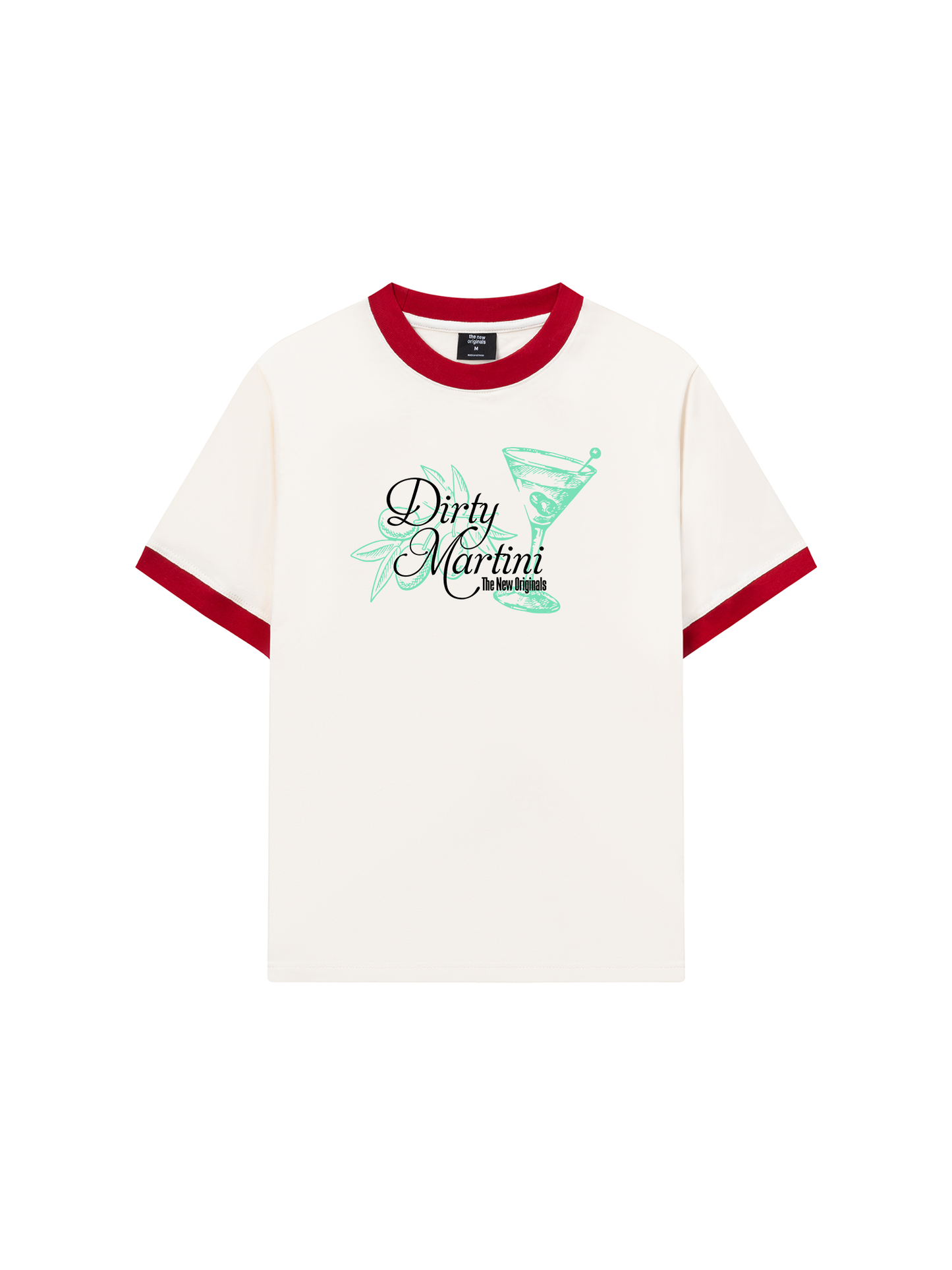 Áo Thun Ringer Relaxed Fit Fresh Dirty Martini