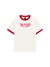 Áo Thun Ringer Relaxed Fit Life Vibe Too Pretty