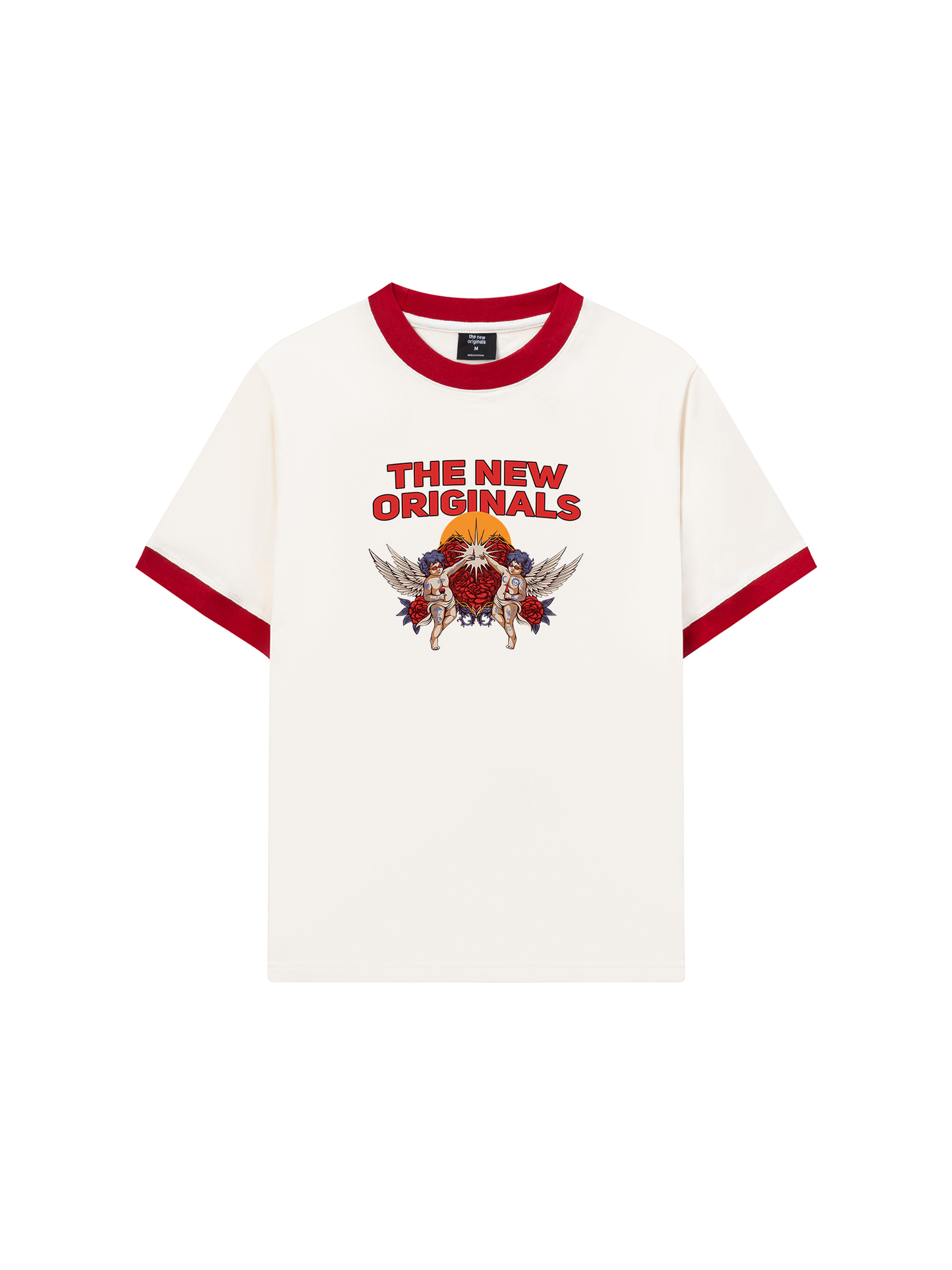 Áo Thun Ringer Relaxed Fit Player Angle
