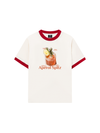 Áo Thun Ringer Relaxed Fit Fresh Aperol Spitz