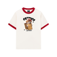 Áo Thun Ringer Relaxed Fit Animal Couple For Boy