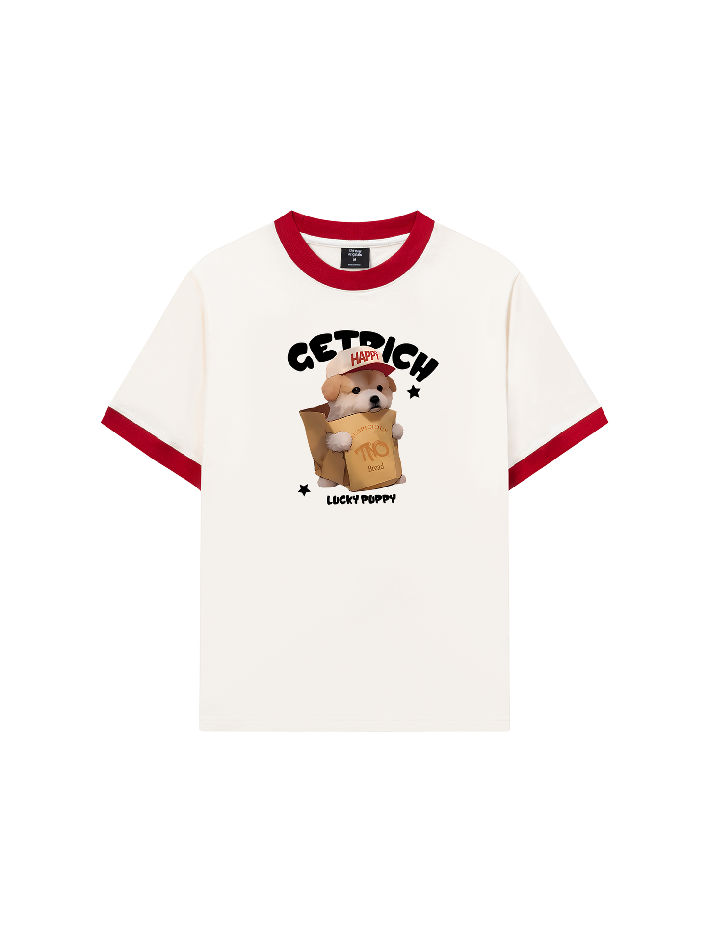 Áo Thun Ringer Relaxed Fit Animal Couple For Boy