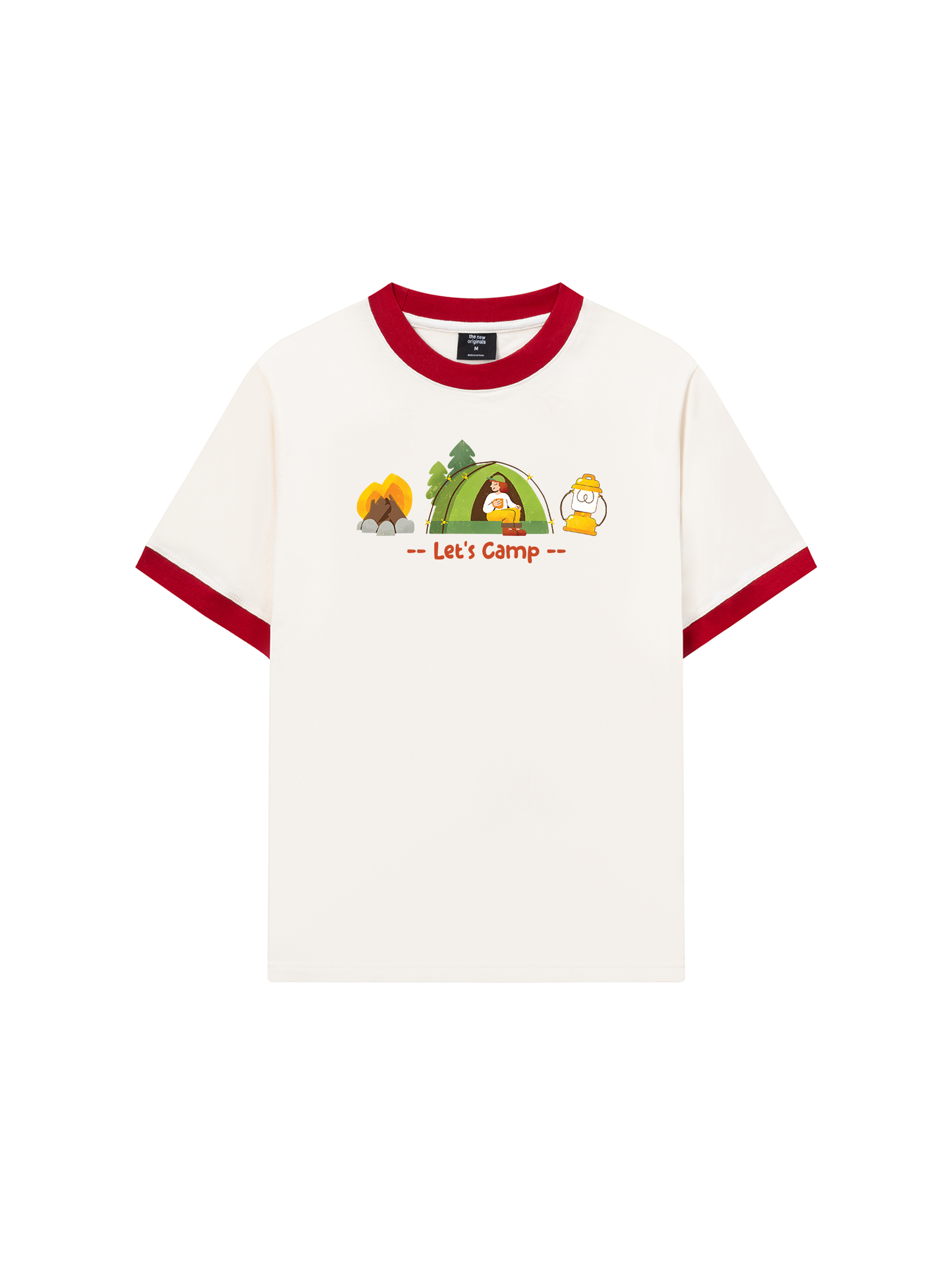 Áo Thun Ringer Relaxed Fit Let_s Camp