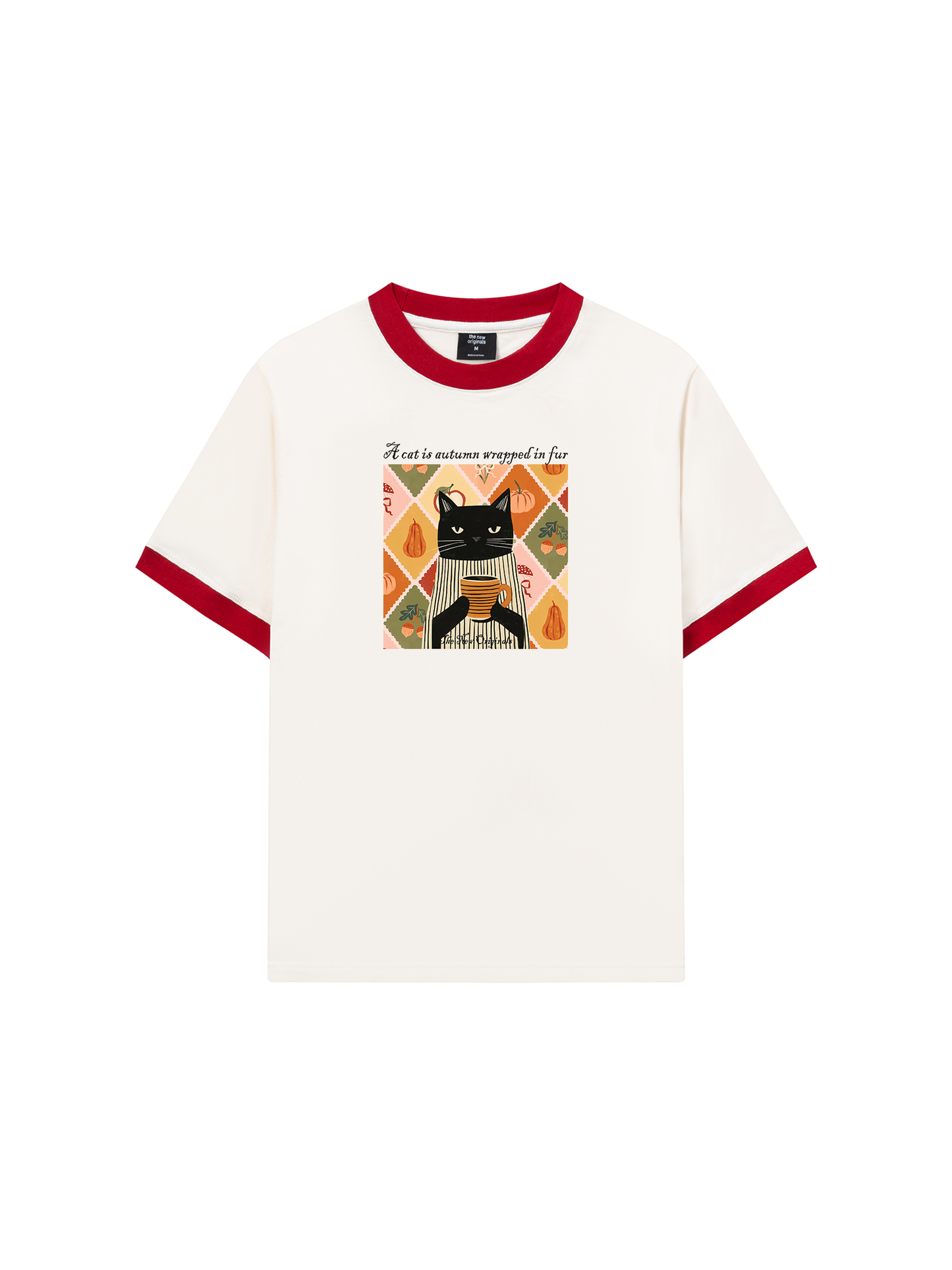 Áo Thun Ringer Relaxed Fit  A Cat